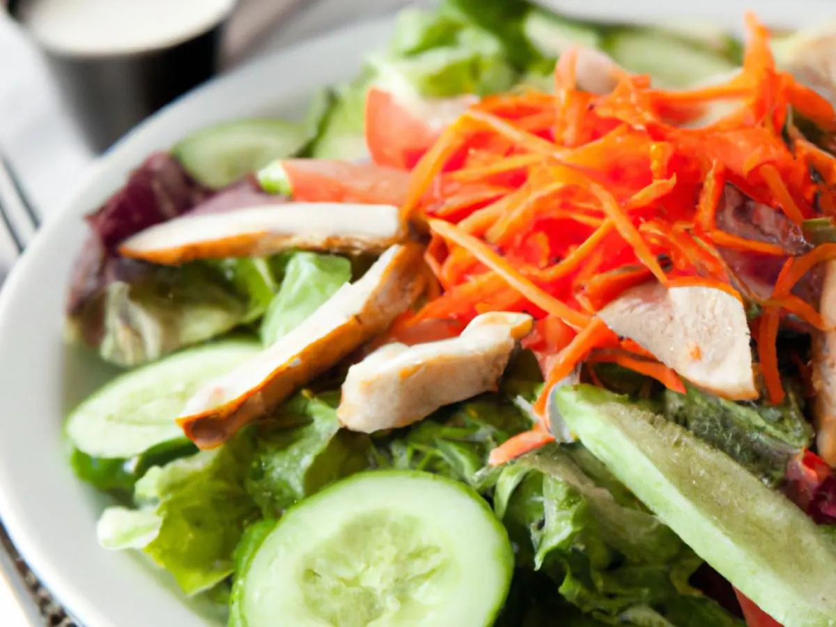 Grilled Chicken Salad With Ranch Grilled Chicken Salad With Ranch
