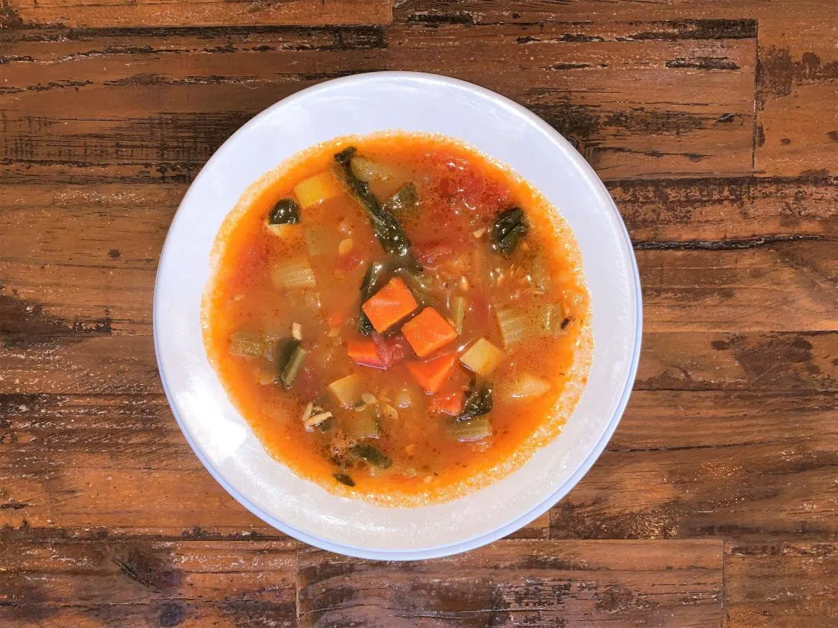 Side of Minestrone Soup Side of Minestrone Soup