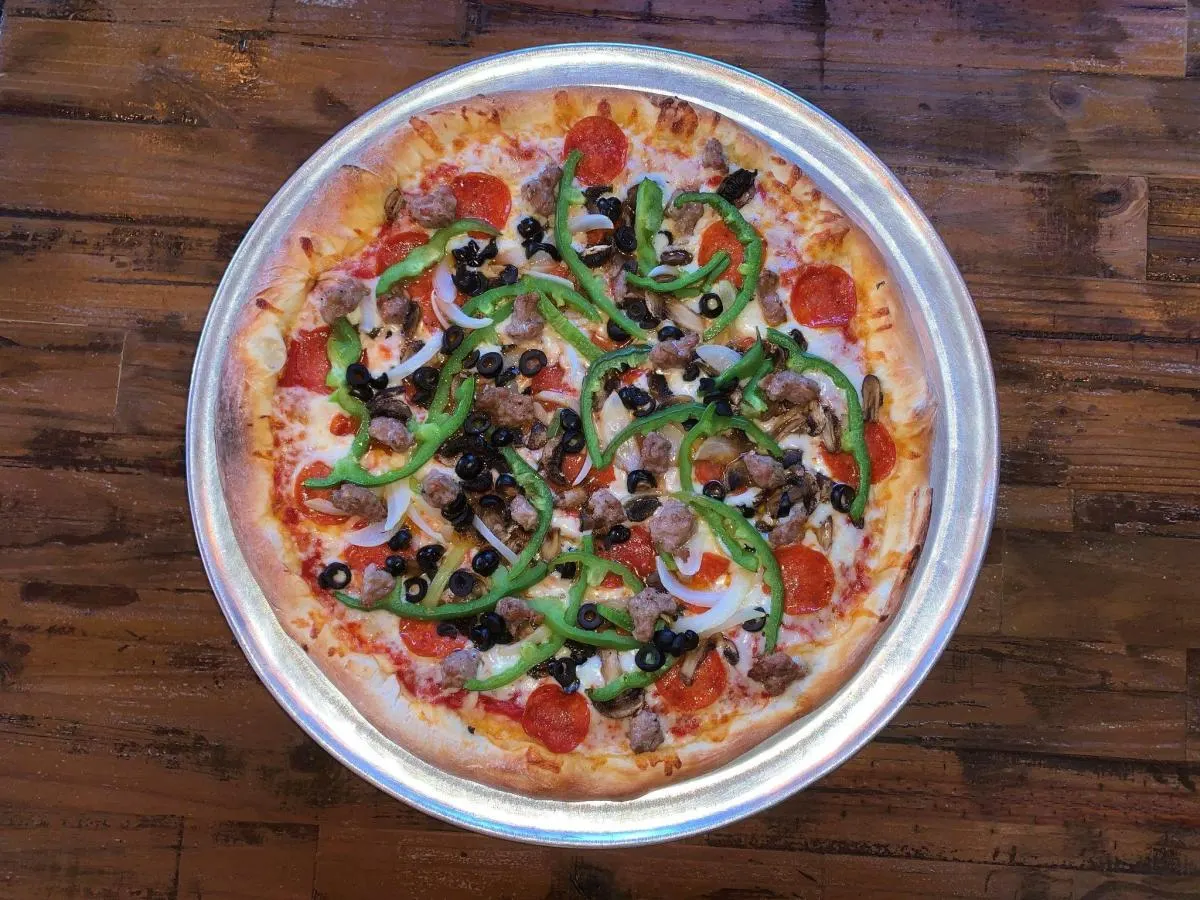 Large North Beach Pizza Large North Beach Pizza