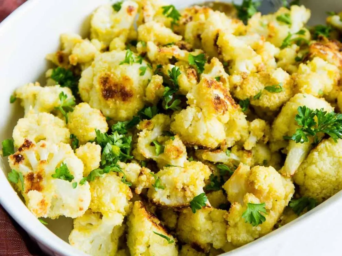 Vegan Roasted Cauliflower Vegan Roasted Cauliflower