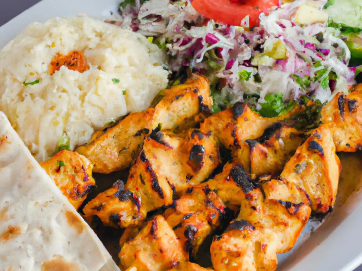 Chicken Shish Kebab Plate (Allergen-Free) Chicken Shish Kebab Plate (Allergen-Free)