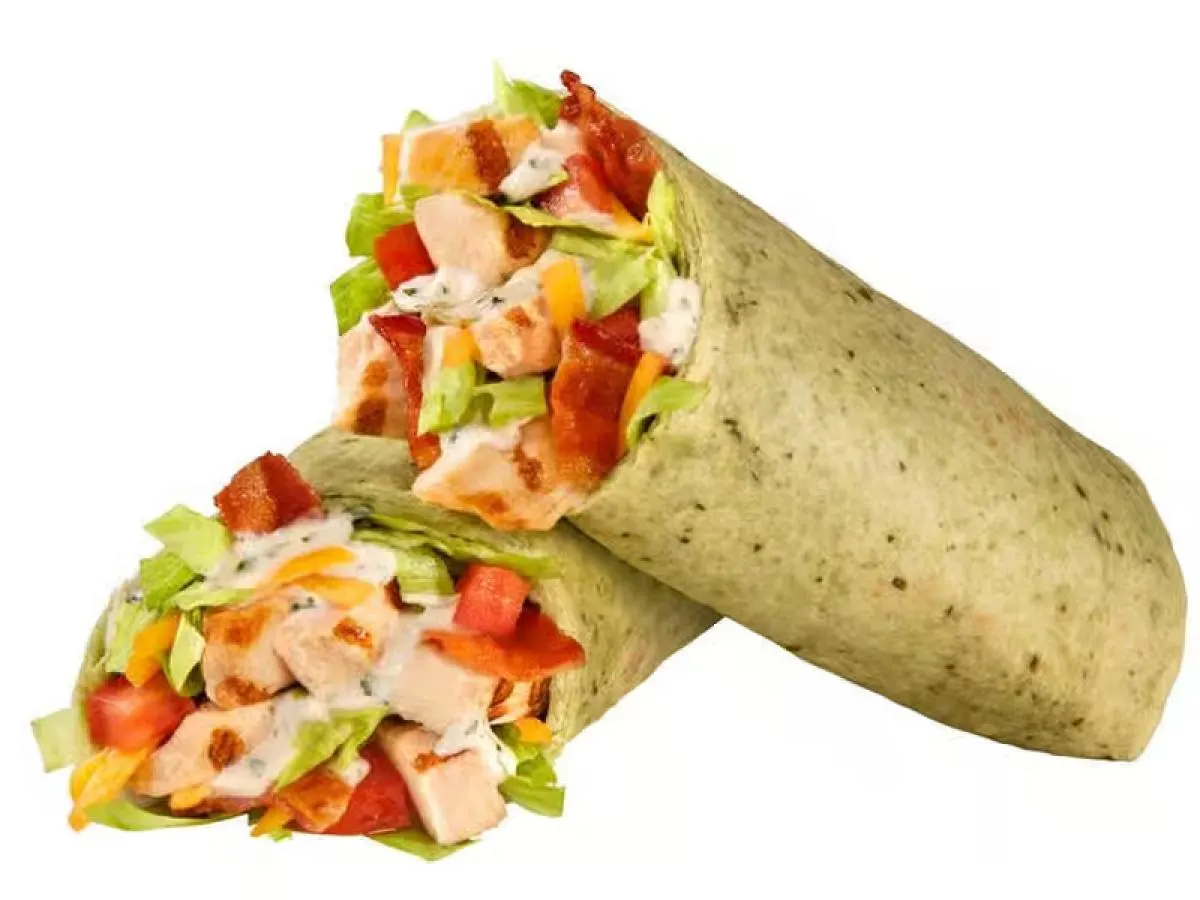 Bacon Ranch Chicken Wrap Bacon Ranch Chicken Wrap