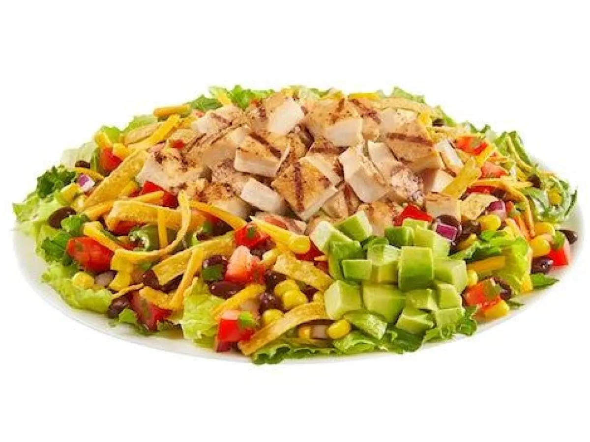 Individual Santa Fe Chicken Salad with Spicy Pepitas Dressing Individual Santa Fe Chicken Salad with Spicy Pepitas Dressing