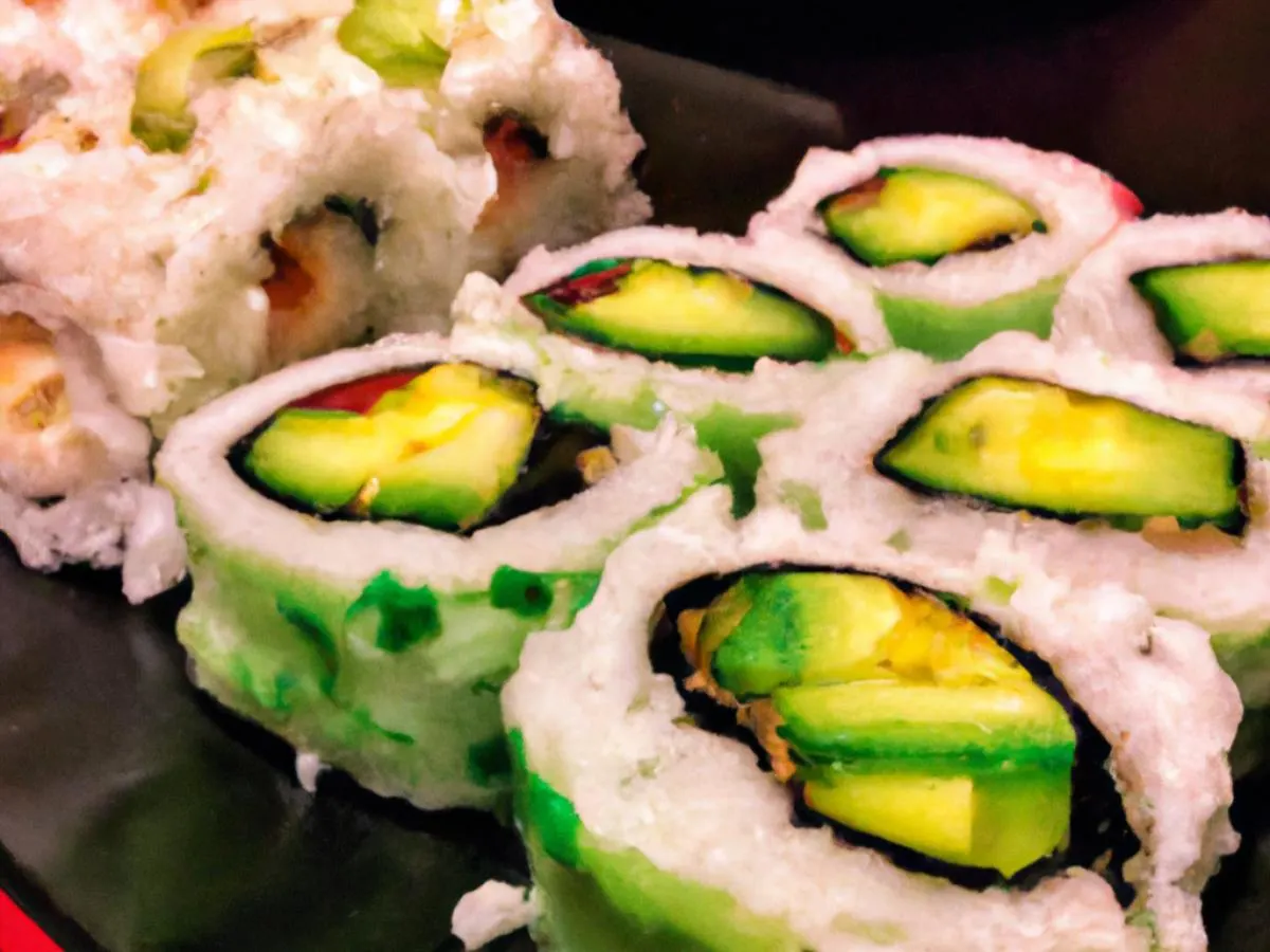 2 Cutups Combo: Avocado and Vegetarian with Cream Cheese w/ edamame 2 Cutups Combo: Avocado and Vegetarian with Cream Cheese w/ edamame