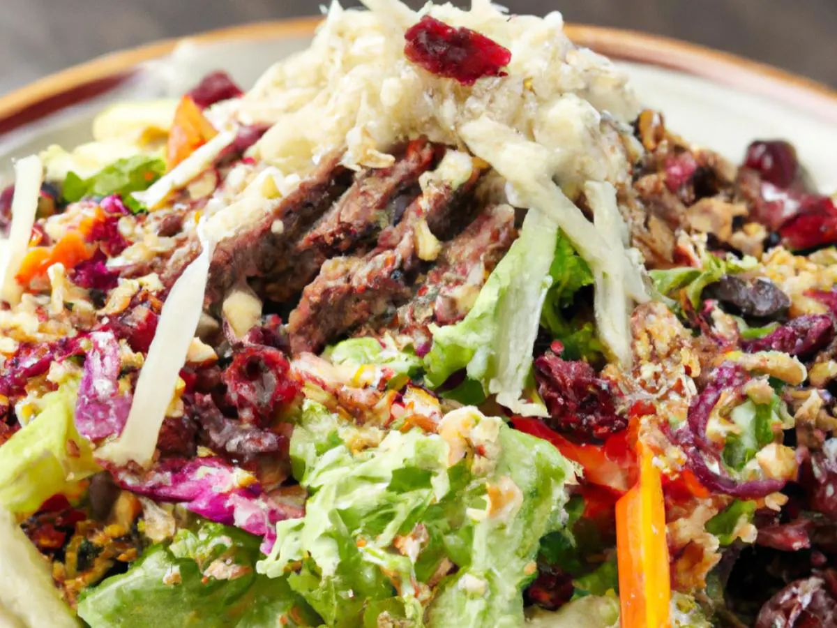 American Salad with Steak American Salad with Steak
