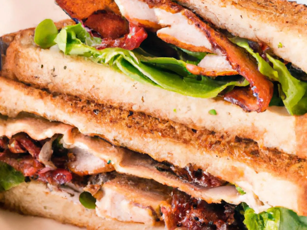 GLUTEN FREE Fresh Turkey Club Crisp Apple Bacon, Tomatoes, Organic Greens GLUTEN FREE Fresh Turkey Club Crisp Apple Bacon, Tomatoes, Organic Greens