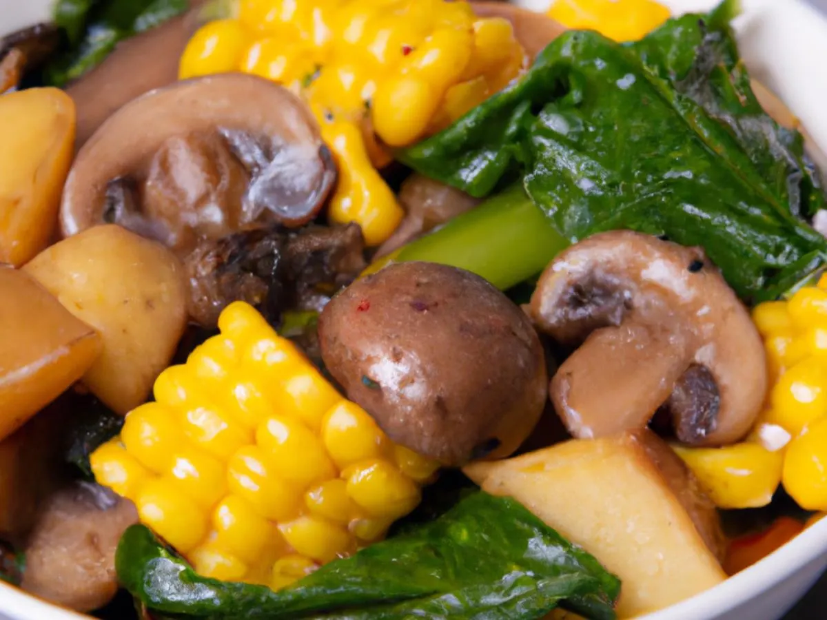 Sauteed Mushroom and Vegetables Sauteed Mushroom and Vegetables