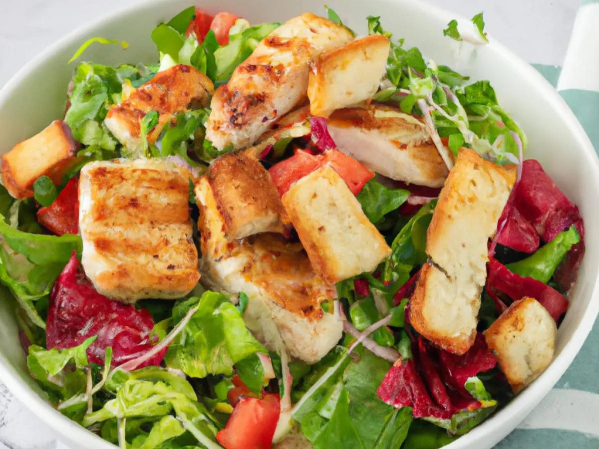House Salad with Grilled Chicken House Salad with Grilled Chicken
