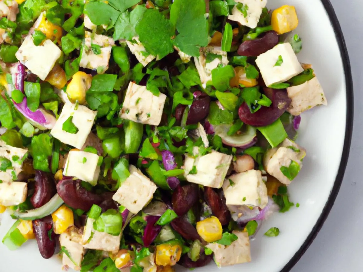 Mexican Corn Salad With Roasted Tofu Mexican Corn Salad With Roasted Tofu