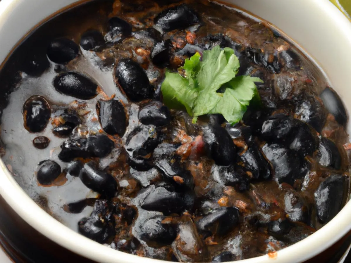 Seasoned Black Beans
