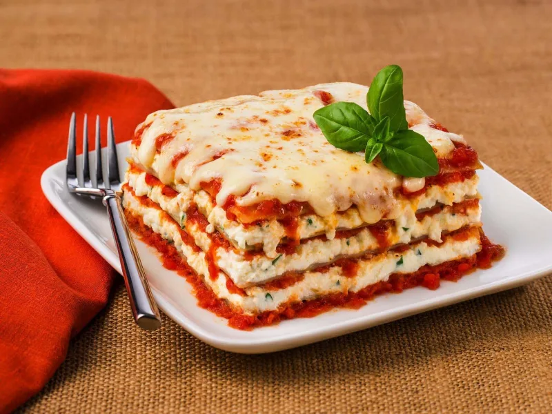 Baked Cheese Lasagna