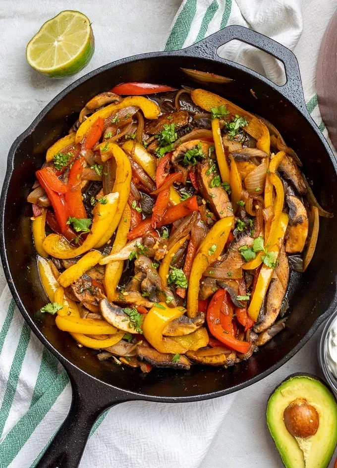 Grilled Fajita Vegetables Grilled Fajita Vegetables
