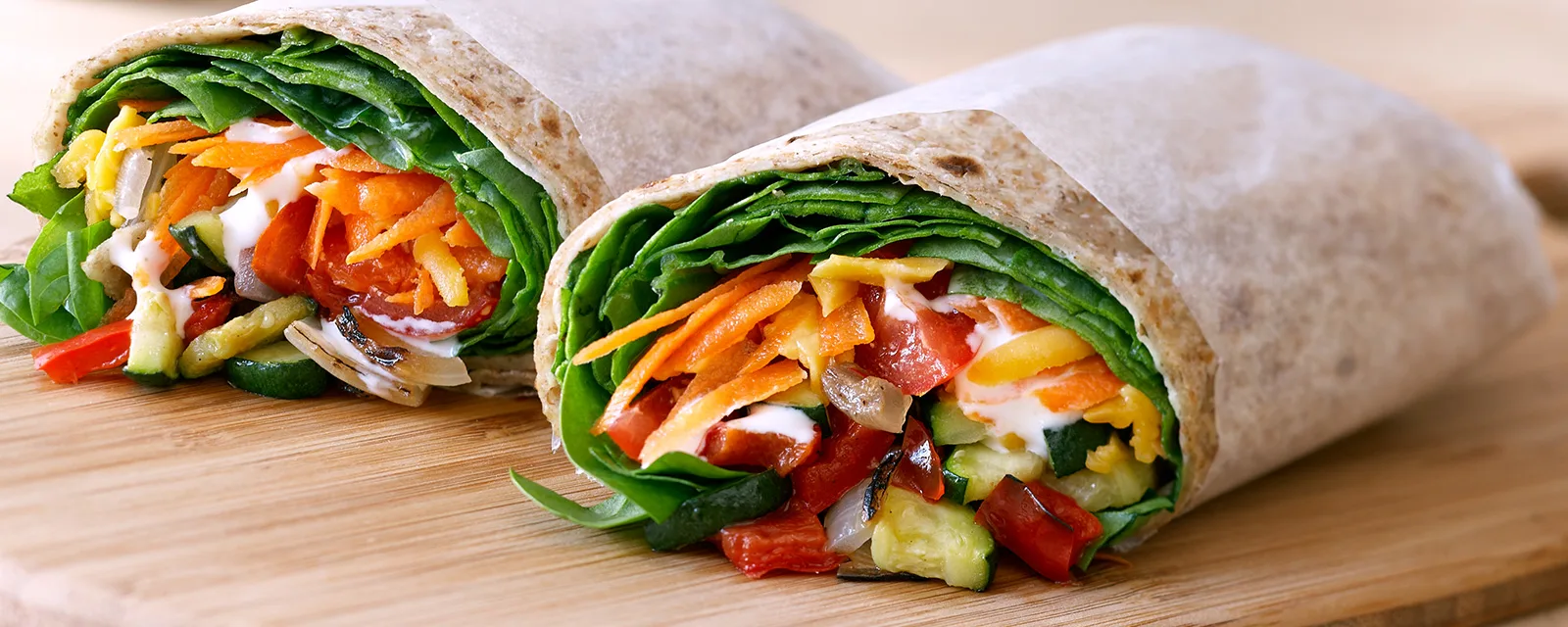 Grilled Vegetable Wrap Box Grilled Vegetable Wrap Box