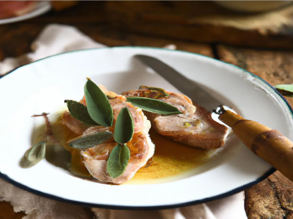 Chicken Saltimbocca