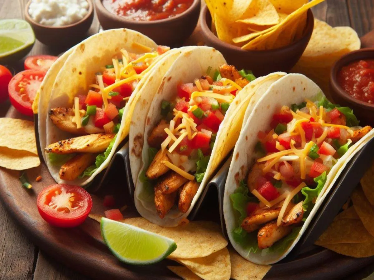 Fajita Chicken Taco Box Fajita Chicken Taco Box