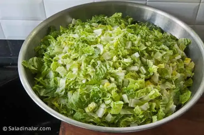 Shredded Romaine Shredded Romaine