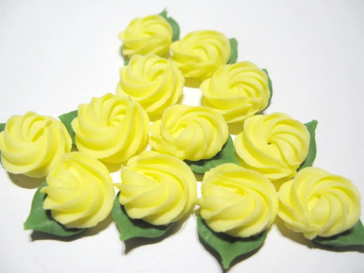 Yellow Royal Icing