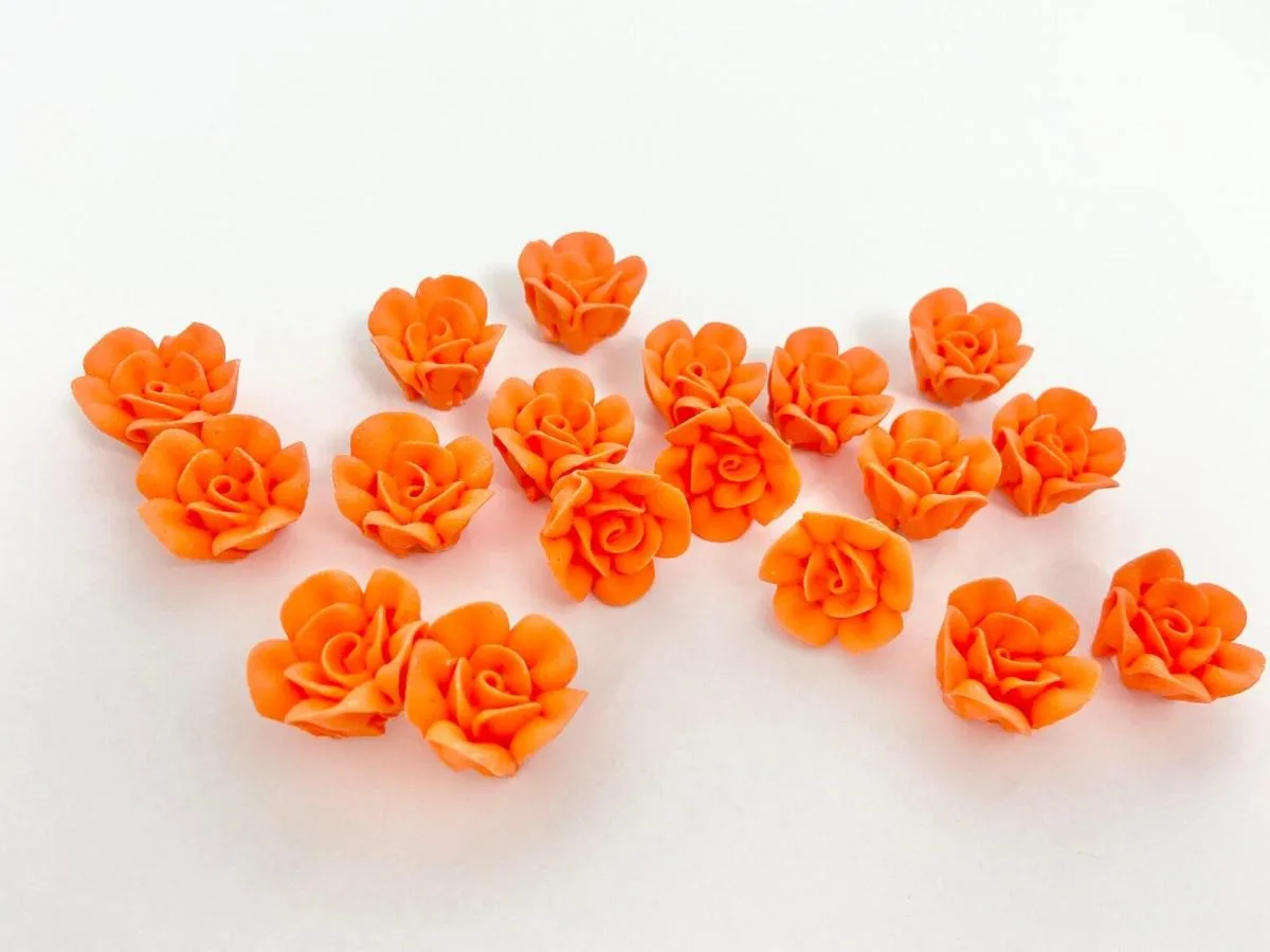 Orange Royal Icing