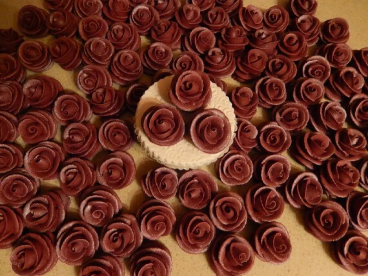 Brown Royal Icing