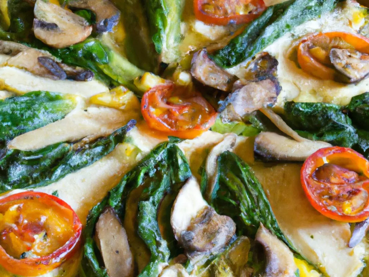 Gluten-Free Gourmet Veggie Pizza (Vegetarian)