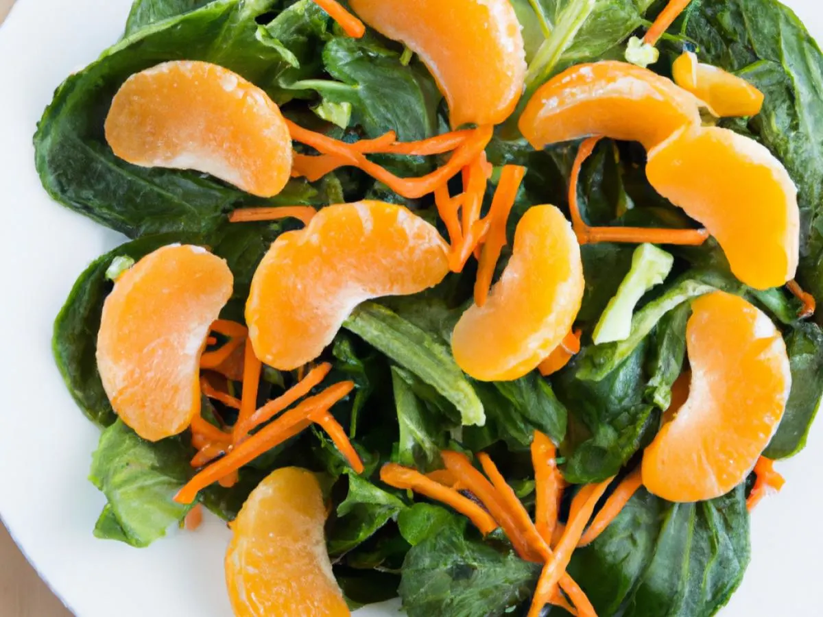 Individual Box: Dairy-Free Spinach and Mandarin Salad with Balsamic Vinaigrette Individual Box: Dairy-Free Spinach and Mandarin Salad with Balsamic Vinaigrette