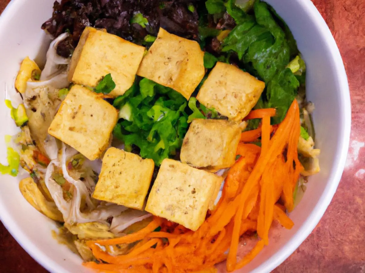 Tofu Vermicelli Bowl [16 oz]