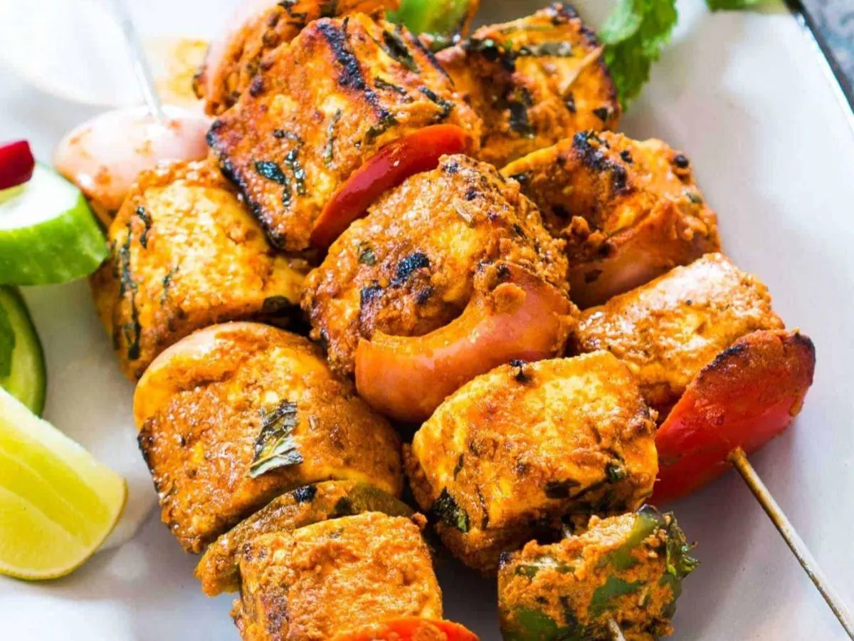 Paneer Tikka Kebab Paneer Tikka Kebab