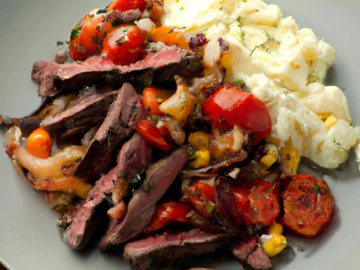Beef Stir Fry With Chipotle Potatoes and Locro Beef Stir Fry With Chipotle Potatoes and Locro