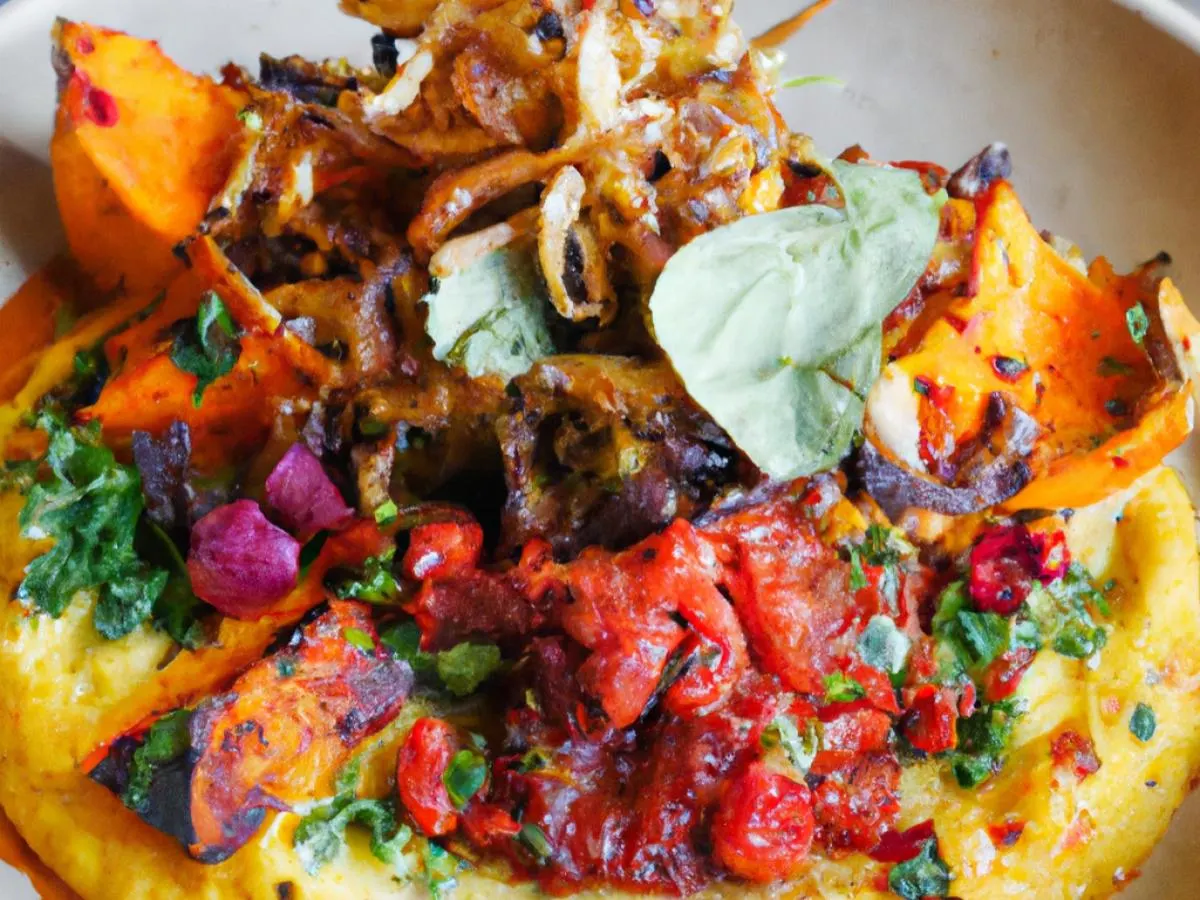 Acorn Squash With Locro and Sauteed Veggies Acorn Squash With Locro and Sauteed Veggies