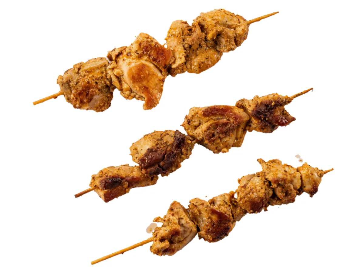 Free Range Chicken Souvlaki served with Yogurt Dill Sauce (on the side) Free Range Chicken Souvlaki served with Yogurt Dill Sauce (on the side)