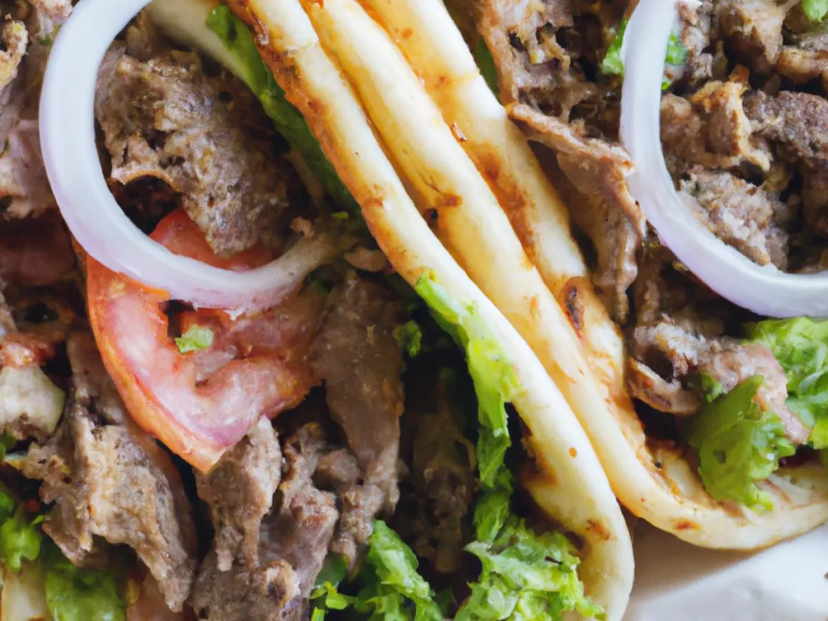 Beef Shawarma Pita Beef Shawarma Pita