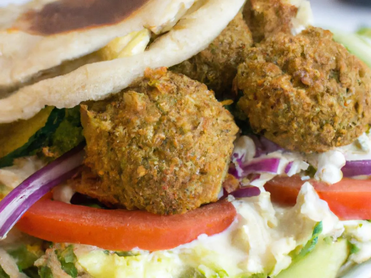 Falafel Pita Falafel Pita