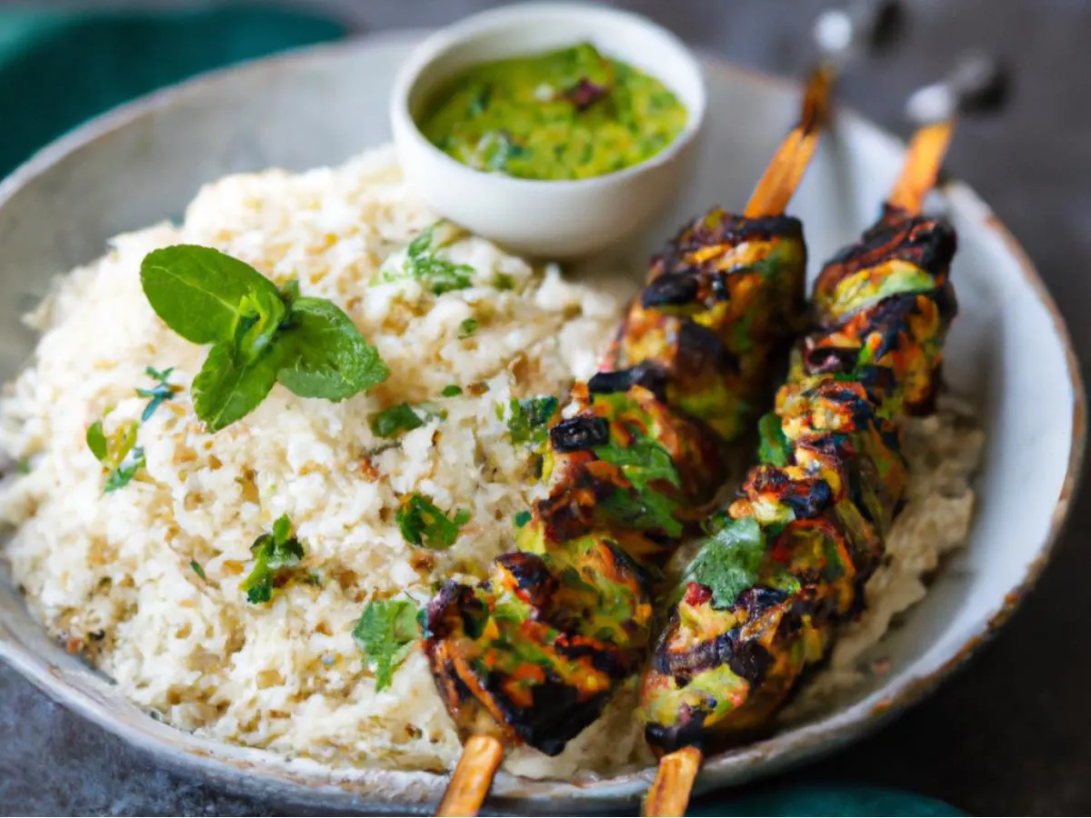 Hariyali Chicken Kebab [16 oz]
