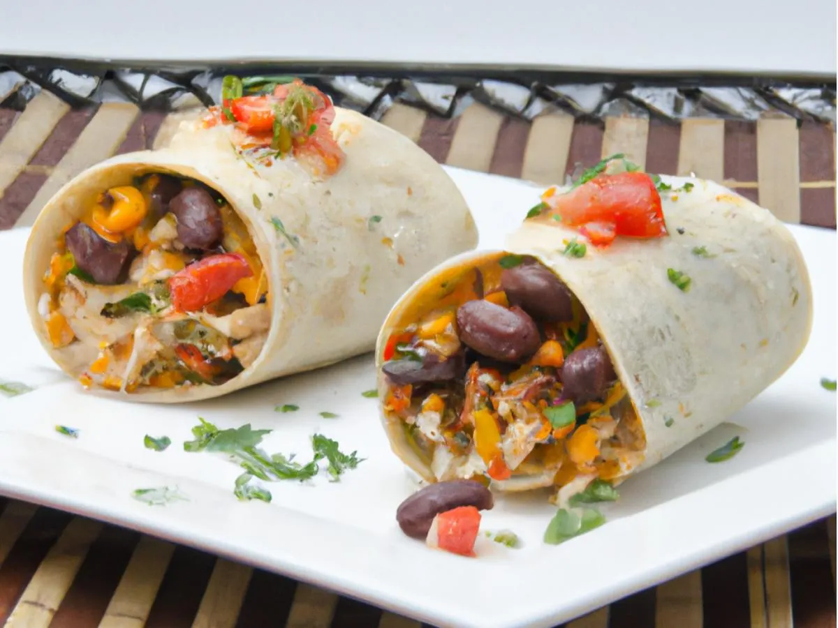 Mini Veggie Burrito Platter Mini Veggie Burrito Platter