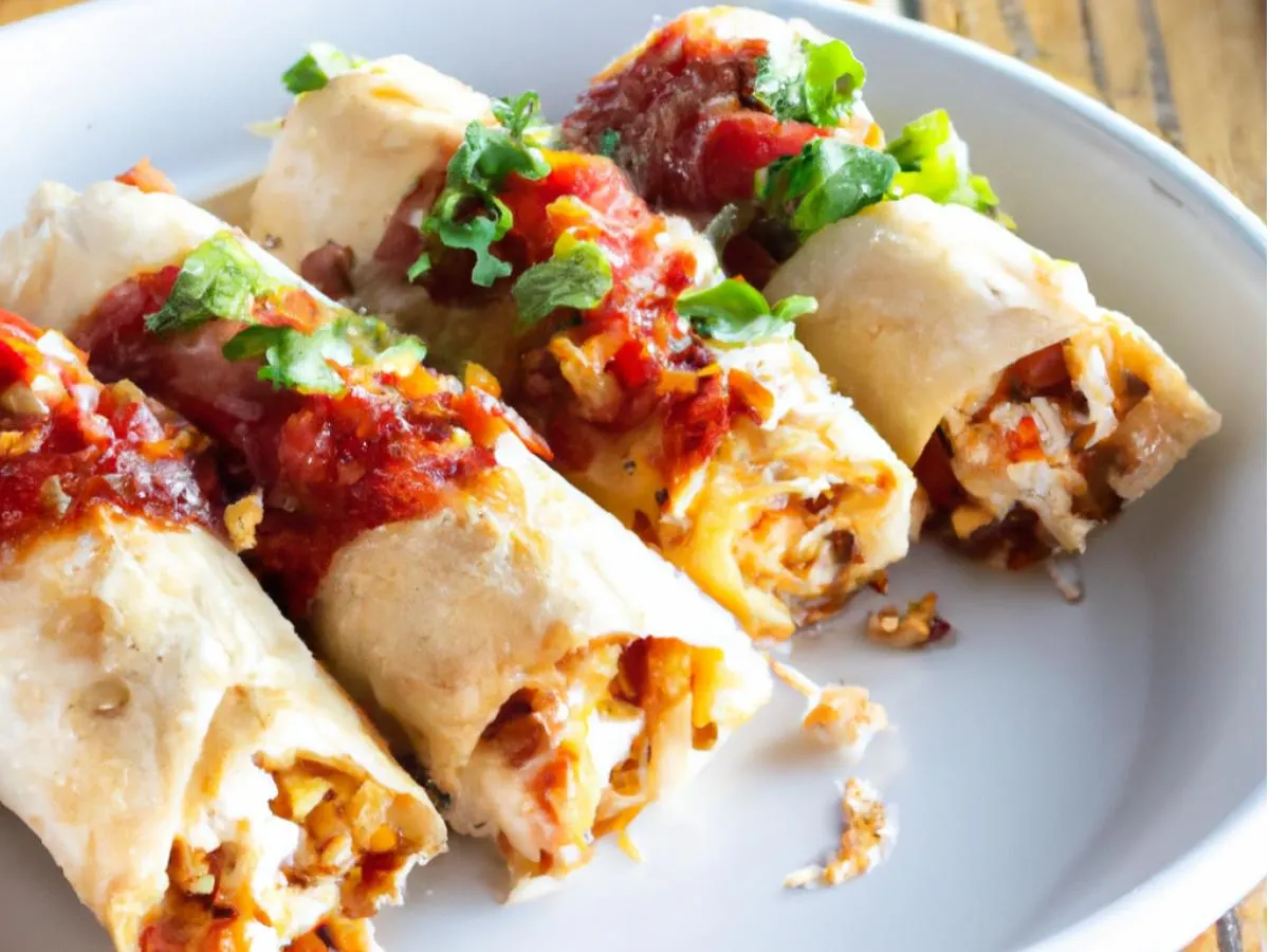 Mini Chicken Tinga Beef Burrito Platter Mini Chicken Tinga Beef Burrito Platter