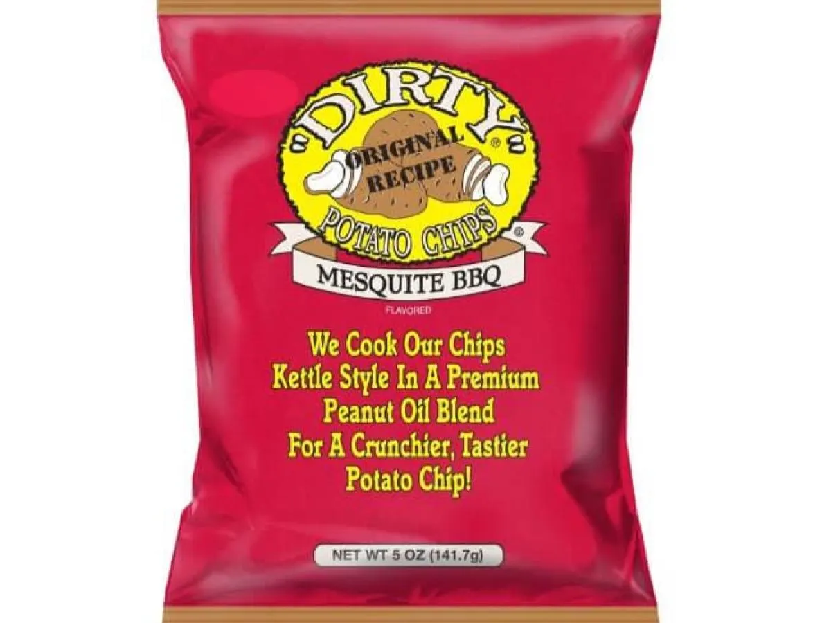 Mesquite BBQ Dirty Kettle Style Potato Chips Mesquite BBQ Dirty Kettle Style Potato Chips