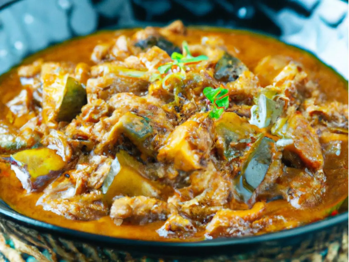 Burmese Eggplant Curry Burmese Eggplant Curry