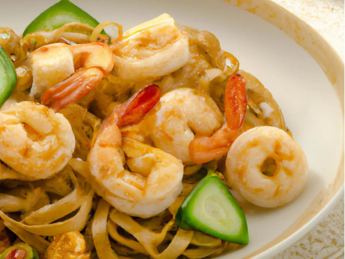 Burma Noodles with Shrimp Burma Noodles with Shrimp