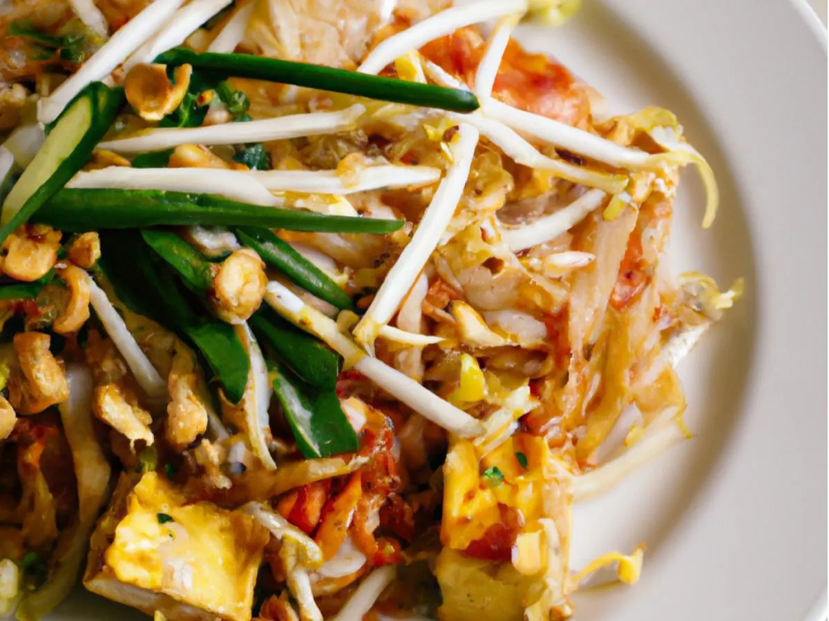 Burmese Pad Thai with Tofu Burmese Pad Thai with Tofu