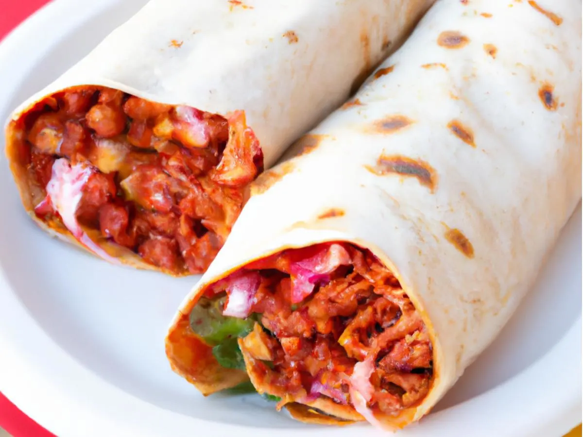 Al Pastor Burrito Al Pastor Burrito