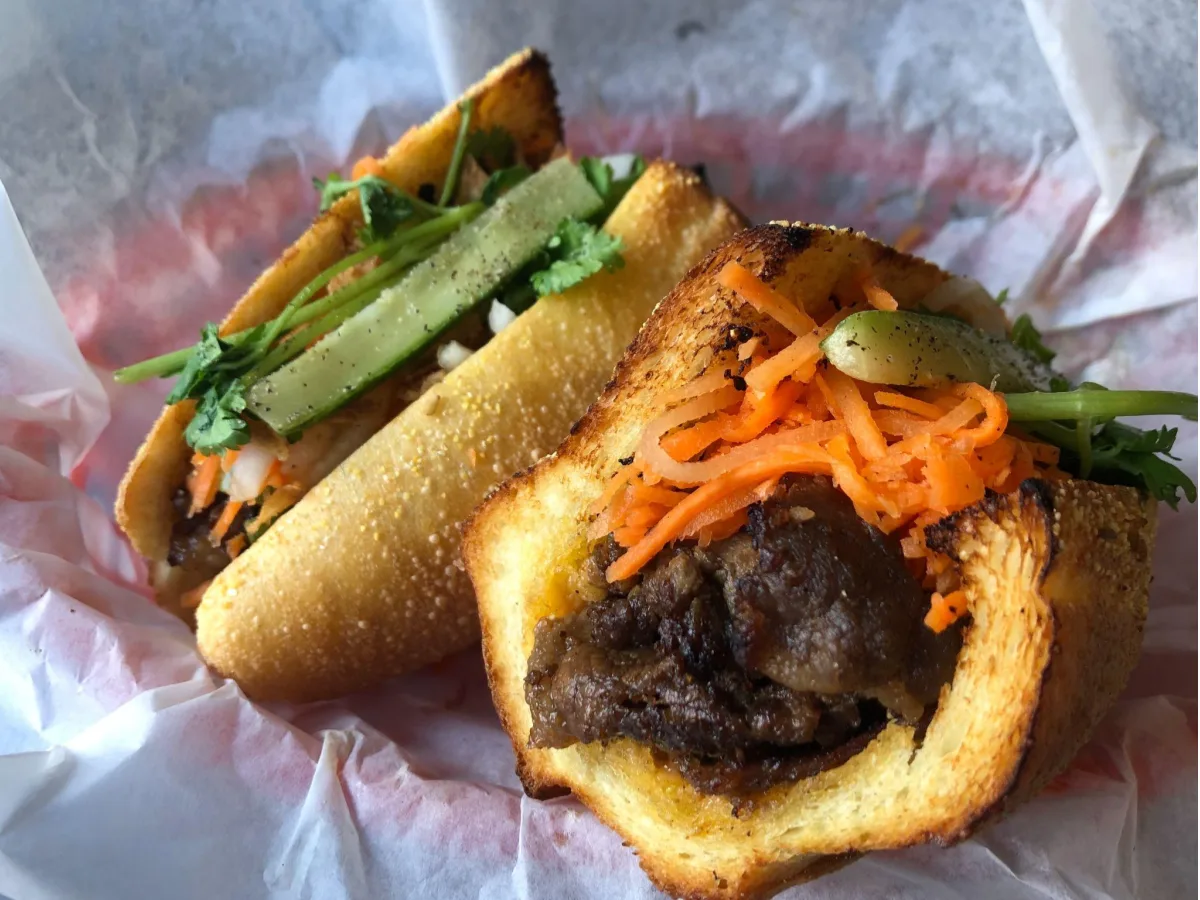 The Sidecar Sandwich on Baguette The Sidecar Sandwich on Baguette