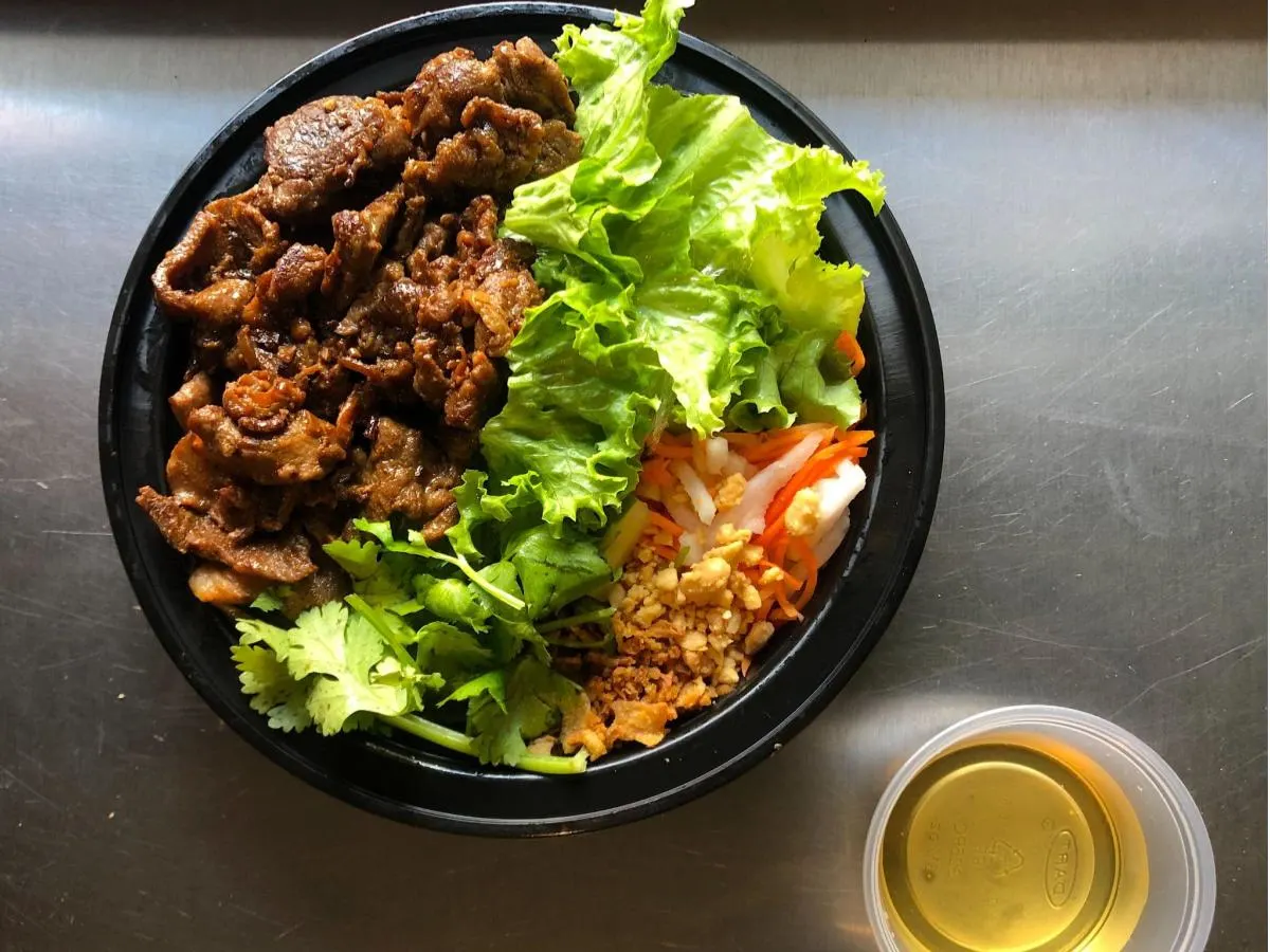 Grilled Pork Vermicelli Bowl Grilled Pork Vermicelli Bowl