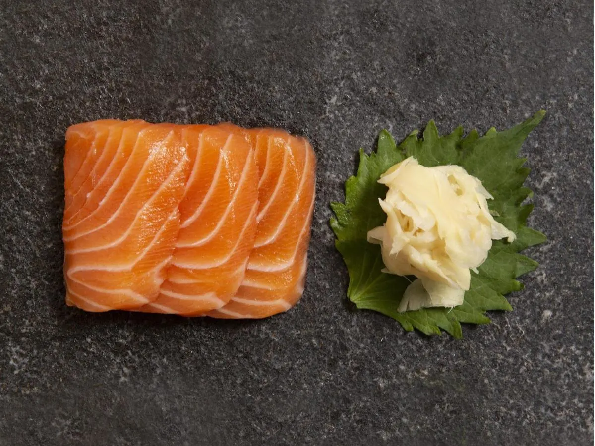 Salmon Sashimi Salmon Sashimi