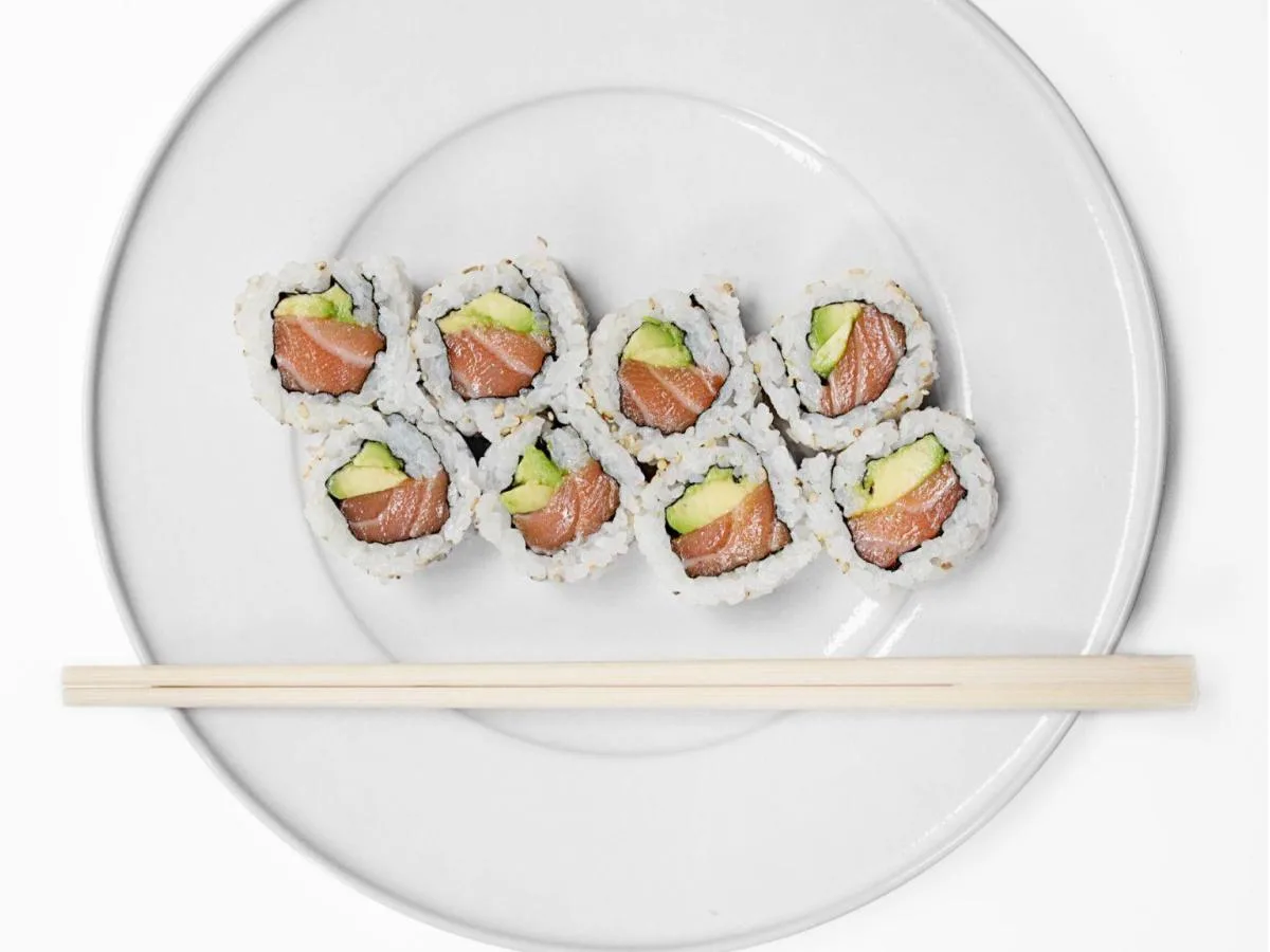 Salmon Avocado Roll Salmon Avocado Roll