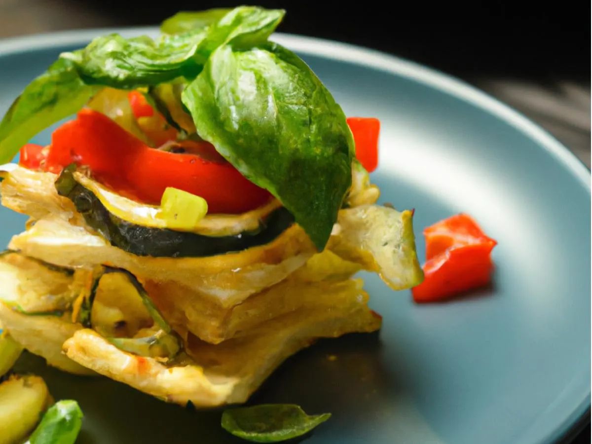 Vegetarian Napoleons Vegetarian Napoleons