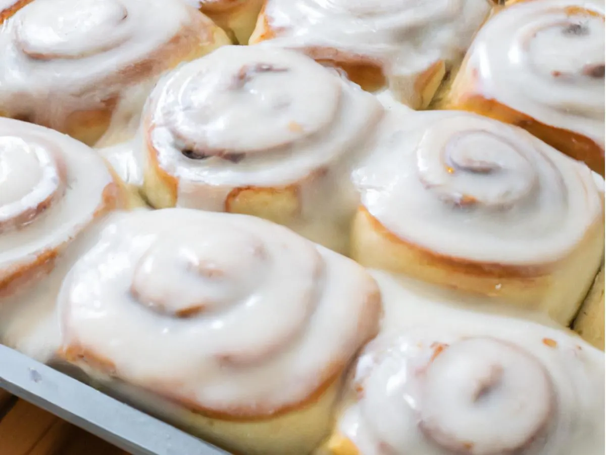 Half Dozen Vegan Cinnamon Roll