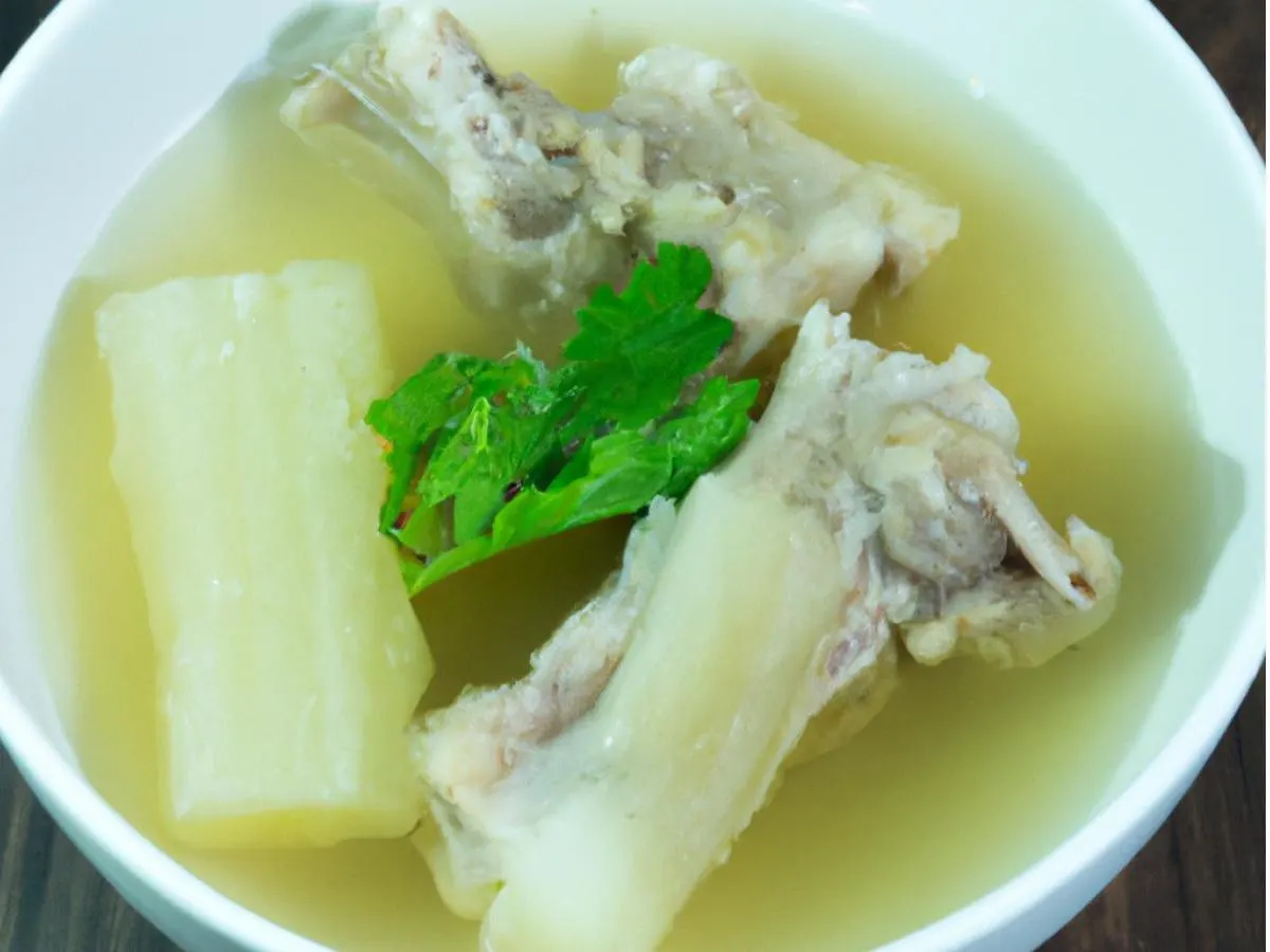 Daikon and Sparerib Soup Daikon and Sparerib Soup
