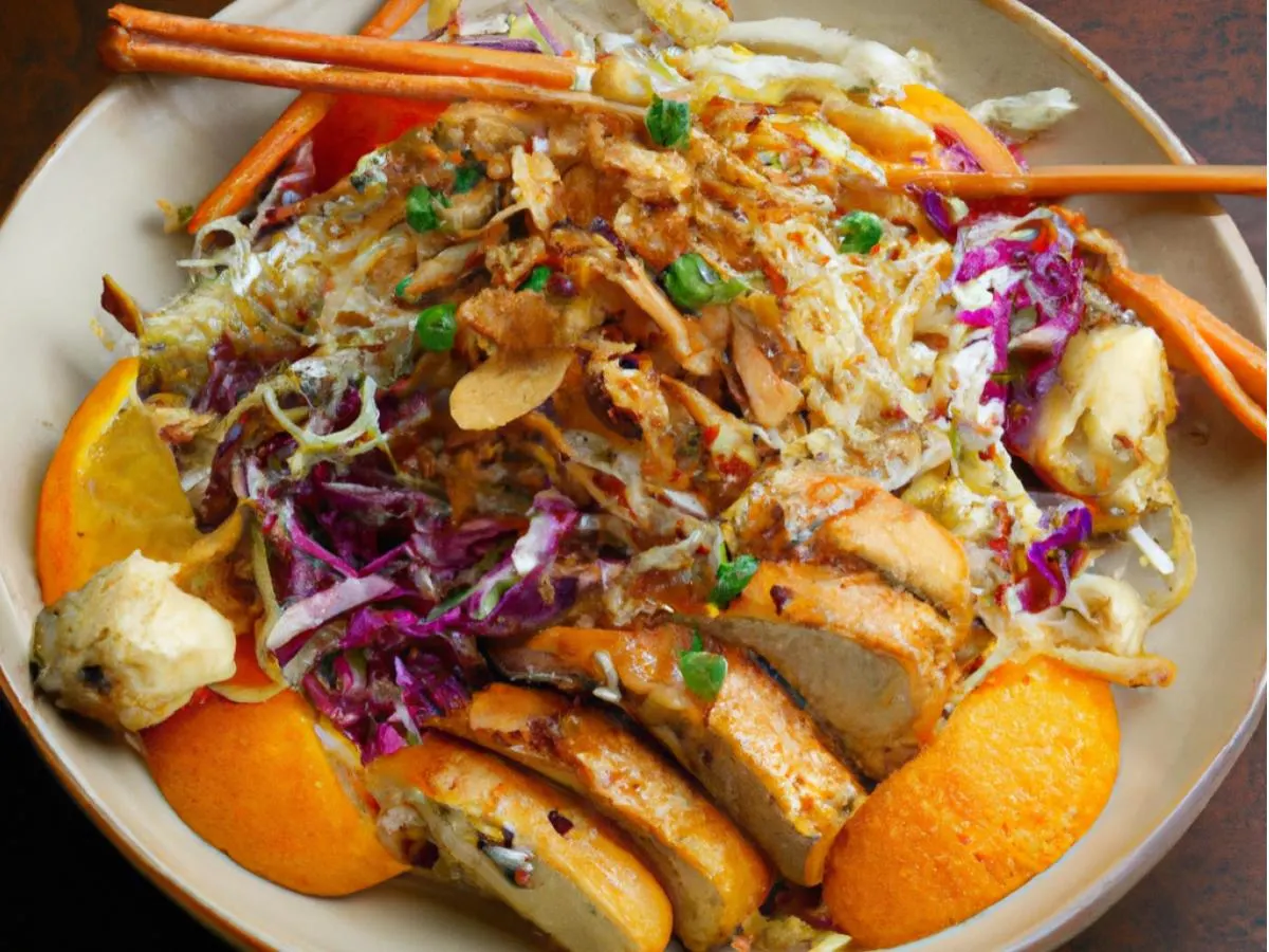 Sesame Crunch Chicken Salad Sesame Crunch Chicken Salad
