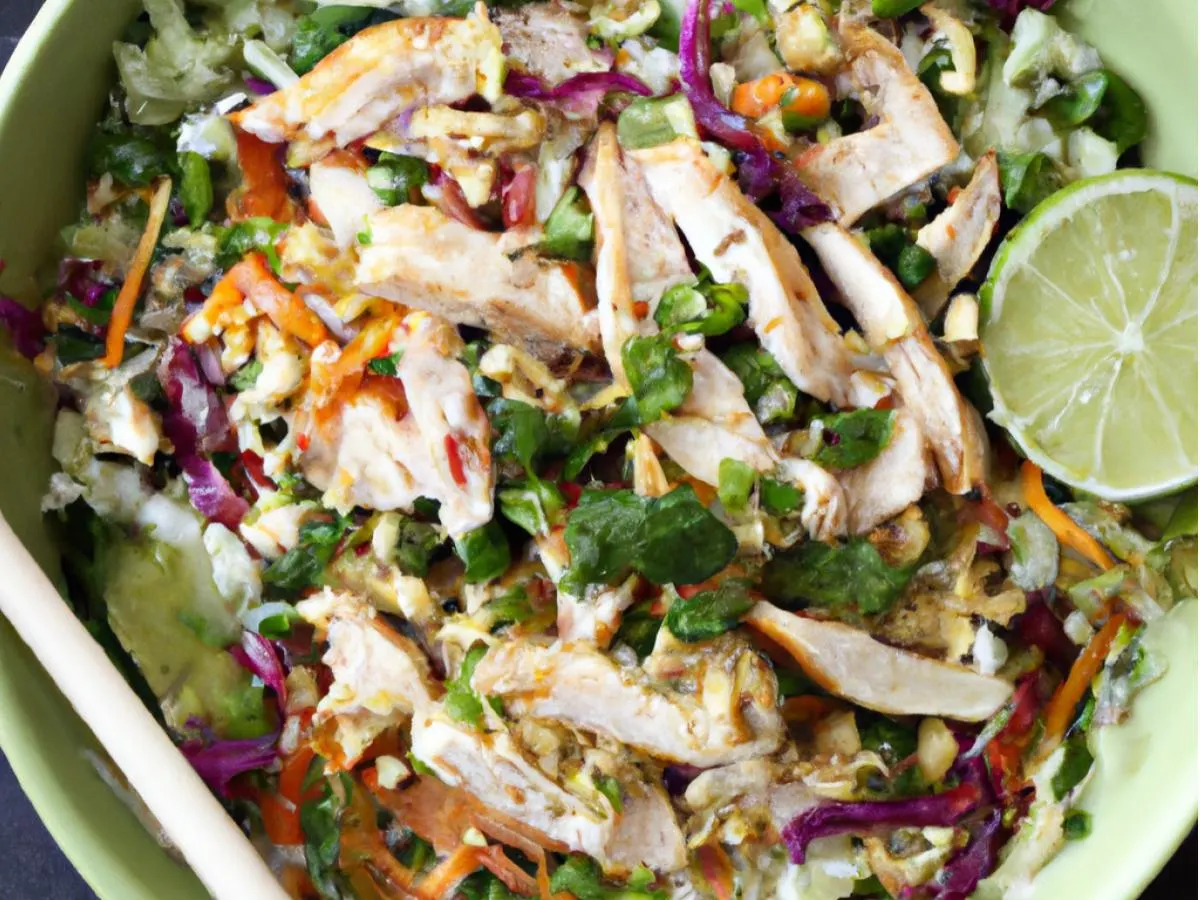 Cilantro Chopped Chicken Salad Cilantro Chopped Chicken Salad