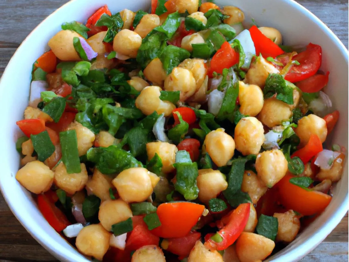 Chickpea Side Salad Chickpea Side Salad